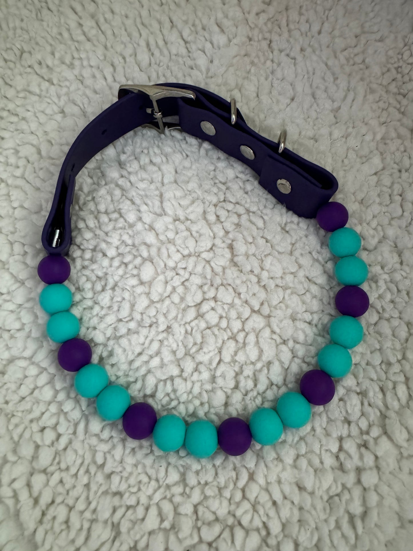 Turq/Purple Double Pattern (Premade)