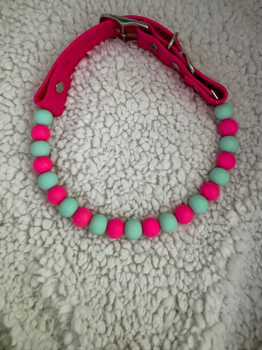 Pink and Mint Two Toned